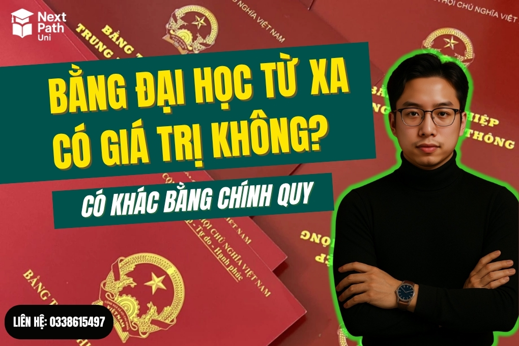 Bằng đại học từ xa có giá trị không? Có khác bằng chính quy
